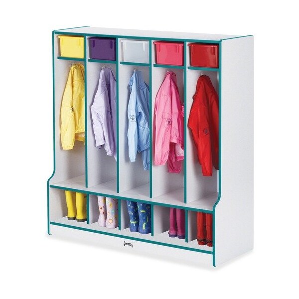 LOCKER, COAT, 5 SECTION, TL